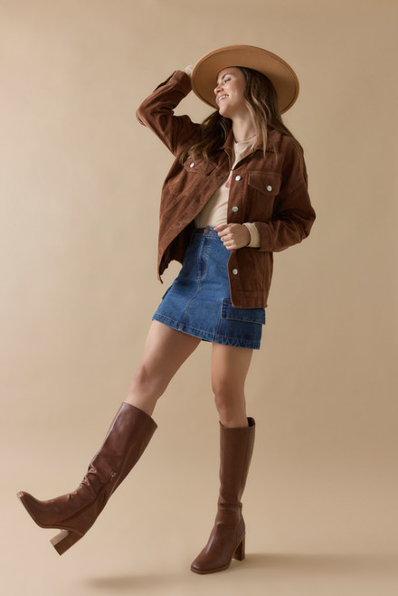 Gina Corduroy Shacket