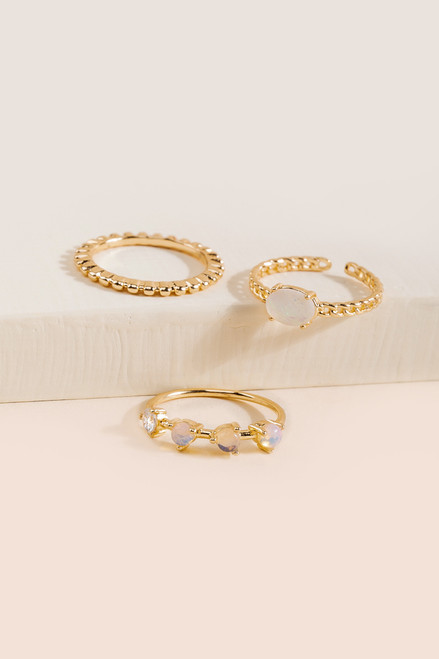 Averi Opal Ring Set