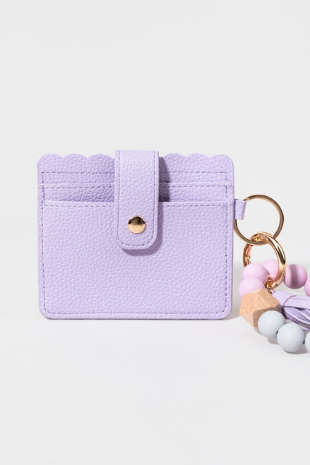 Jinny Lavender Wristlet