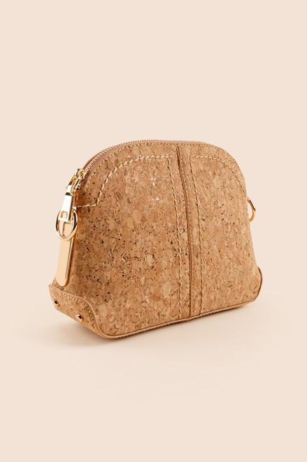 Sariah Cork Dome Stitch Crossbody