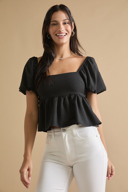 Vivian Square Neck Blouse