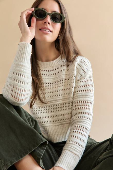 Eden Slim Oval Sunglasses