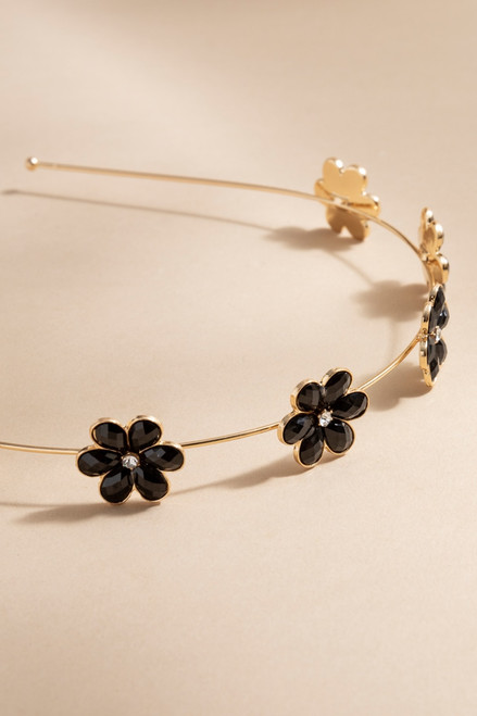 Irene Glass Flower Headband