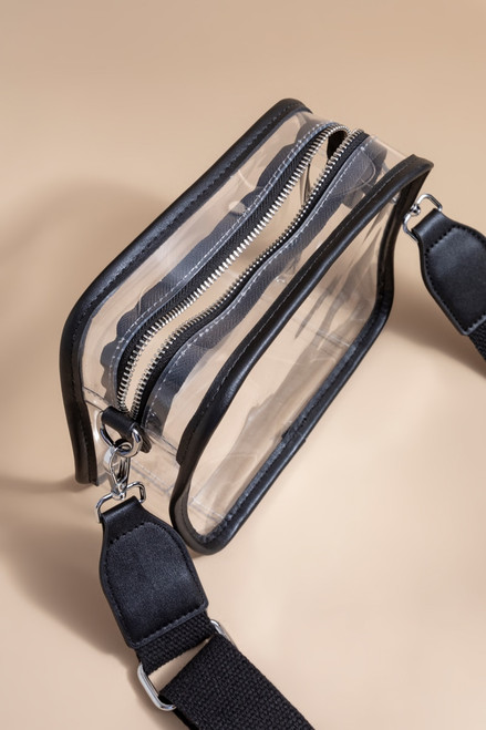 Sheila Transparent Crossbody Fanny Pack