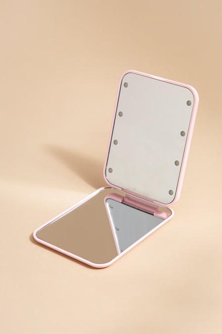 Clara Compact LED Light Up Mirror
