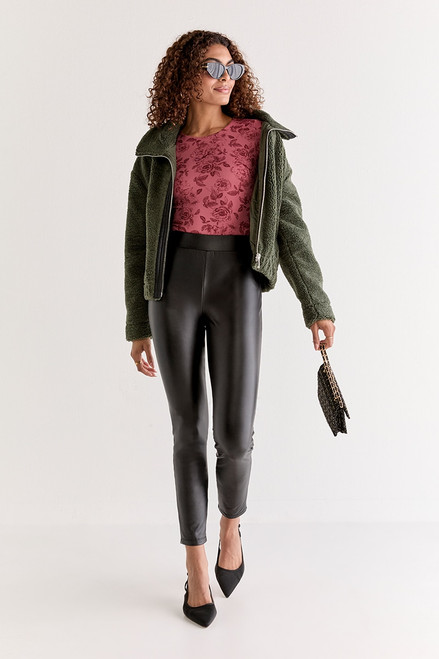 Nora Sherpa Cropped Jacket