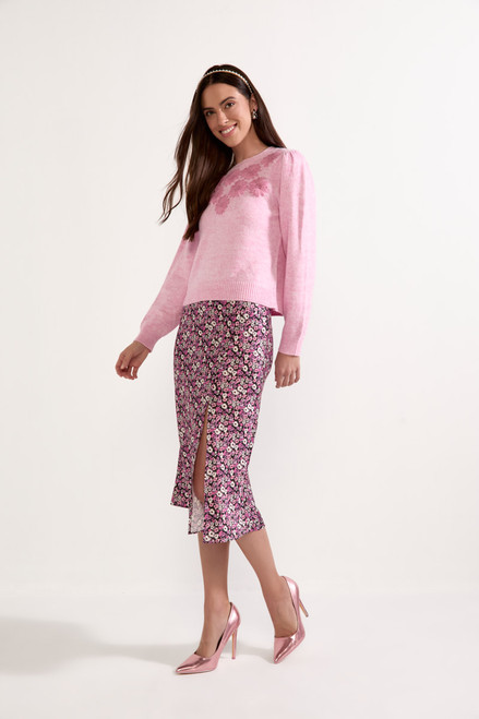hug your skin☆Star flayered midi skirt Star flayered midi skirt (Gray) - hug your skin | 60