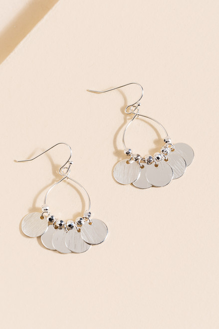 Joanna Coin Charm Earrings