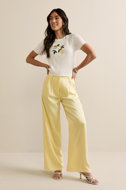 Carissa Satin Wide Leg Pants