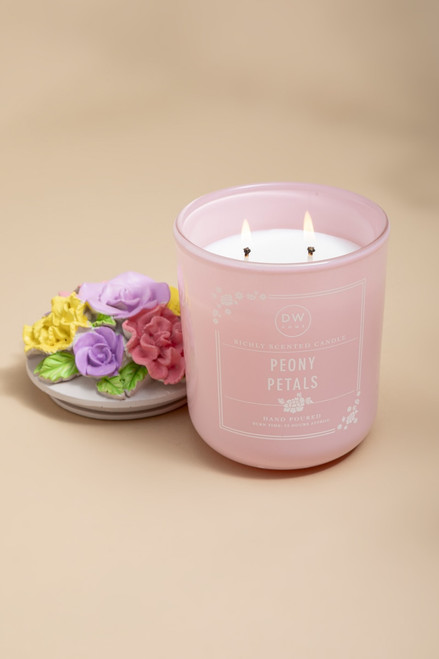 DW Home Peony Petals 11oz Candle Jar