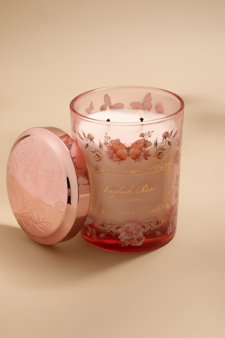 DW Home English Rose 15oz Scented Candle