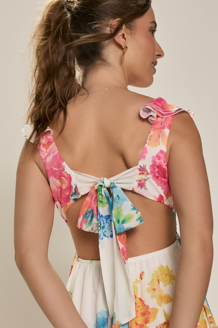 Melinda Floral Midi Dress