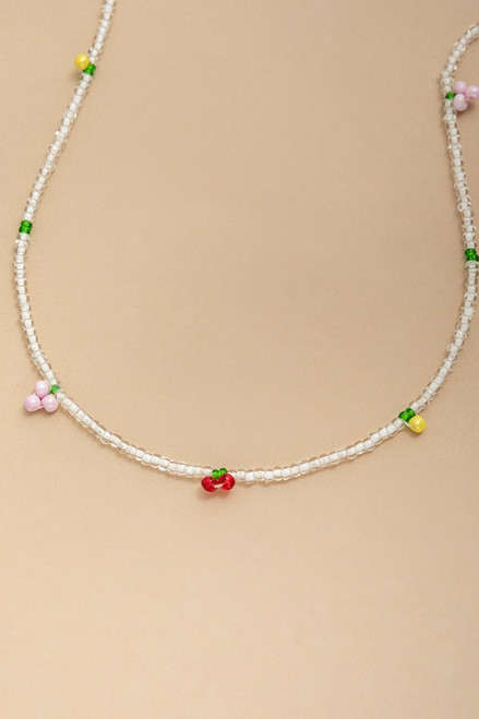 Jess Fruit Station Beaded Necklace