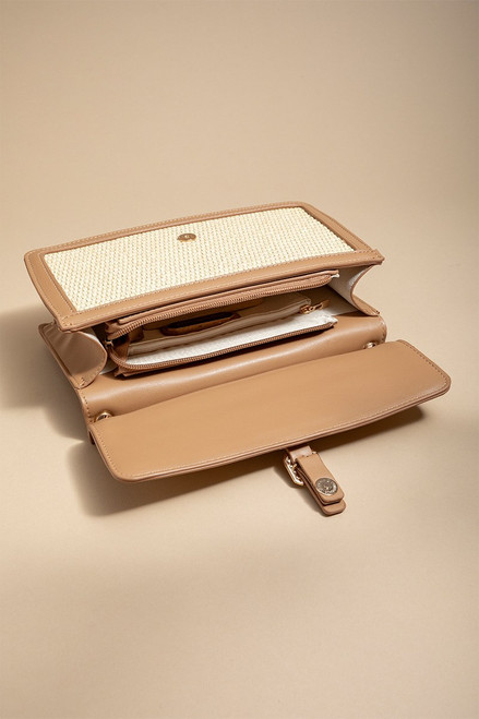 Sofia Straw Shoulder Bag