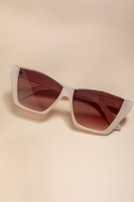 Eve Metal Top Cat Eye Sunglasses