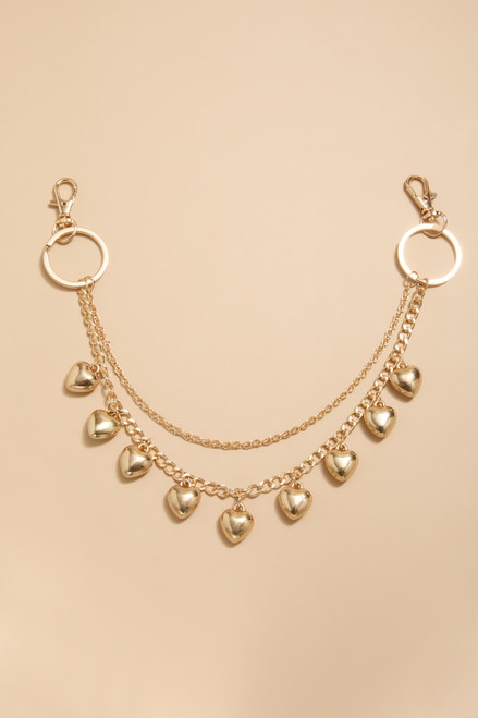 Norma Puffy Heart Bag Charm