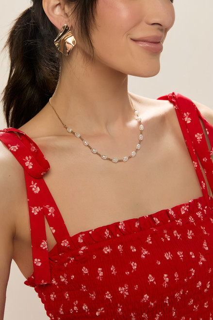 Cassandra Smocked Floral Midi Dress