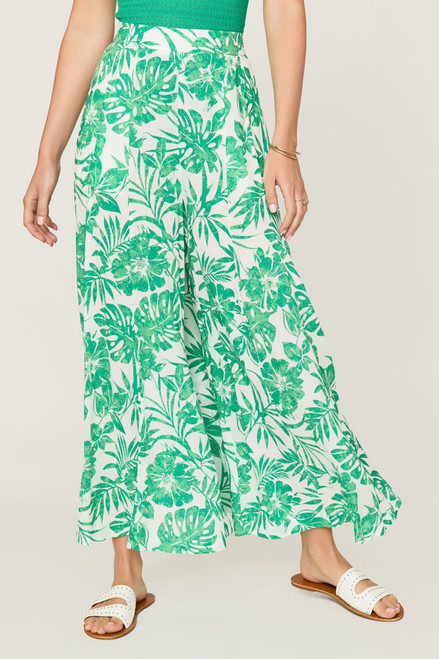 Mona Palm Print Pants