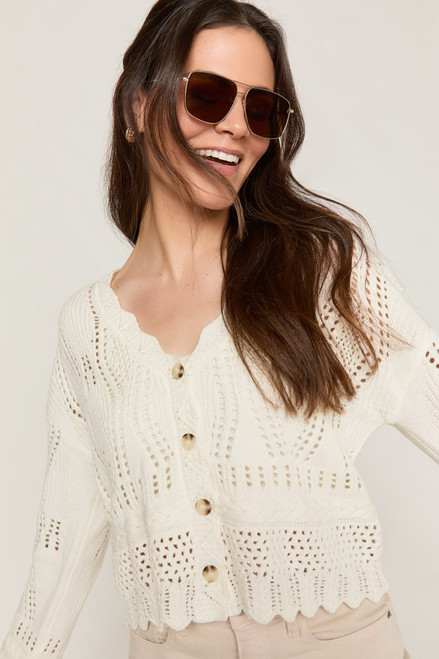 Phoebe Square Aviator Sunglasses