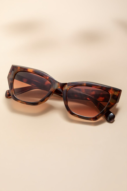 Mia Angular Cat Eye Sunglasses