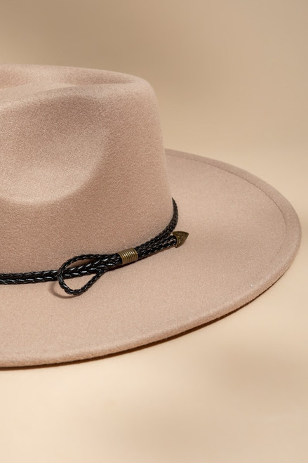 Lora Arrow Band Panama Hat