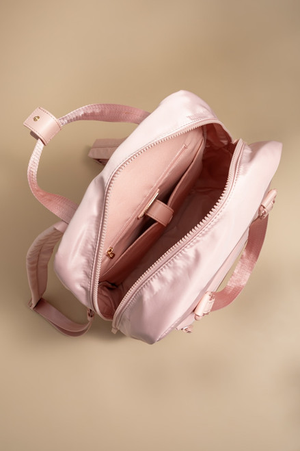 Lorie Nylon Front Pocket Backpack