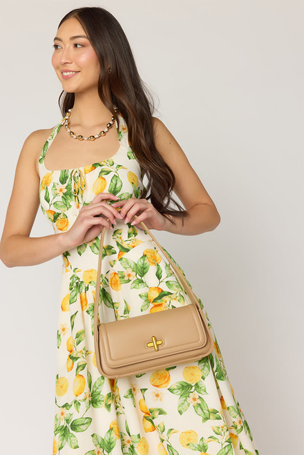 Irene Turnlock Shoulder Bag