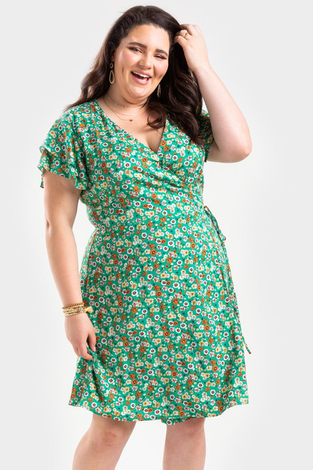 MAMA Wrapover Nursing Dress