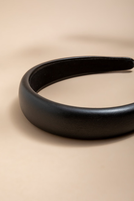 Debra Vegan Leather Headband