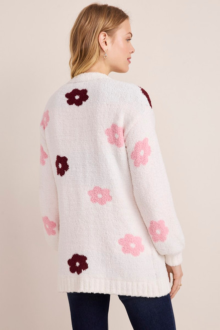 Julia Floral Teddy Cardigan