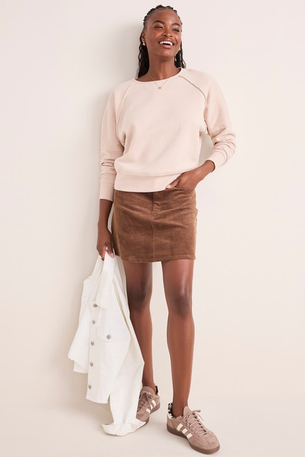 Faye Low Back Sweatshirt