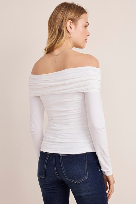 Sofia Off the Shoulder Long Sleeve Top