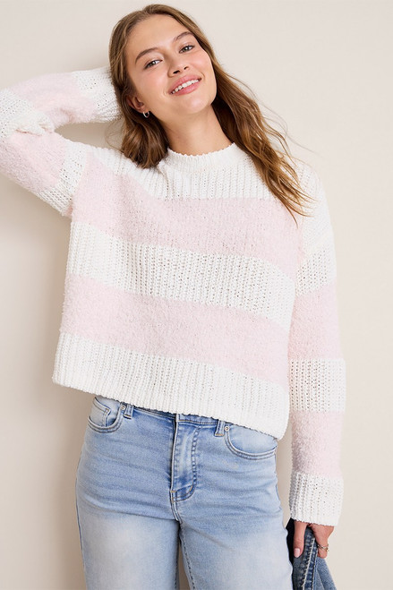 Maxine Striped Chenille Sweater