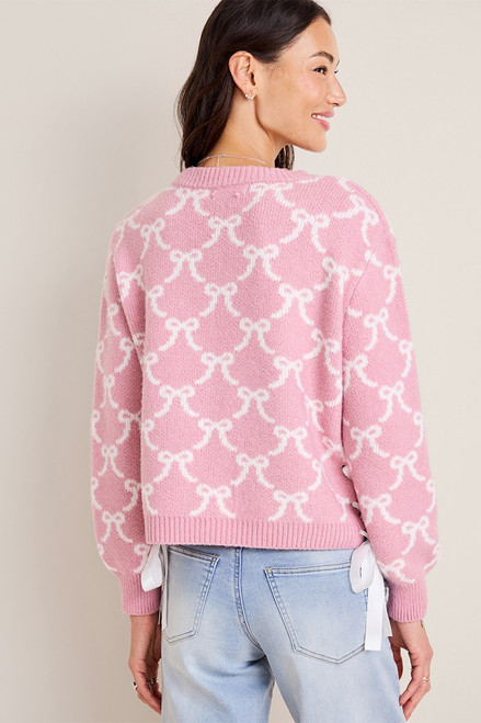 Becca Bow Intarsia Sweater