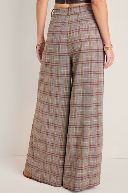 Taylor Plaid Trouser Pant