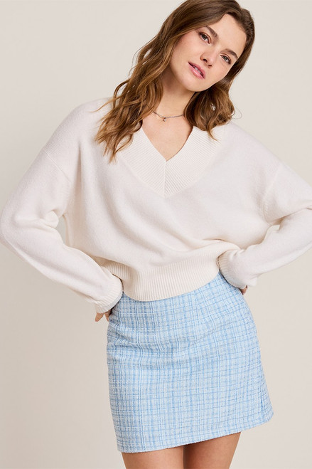 Chloe Tweed Mini Skirt