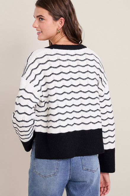 Lisa Striped Cardigan