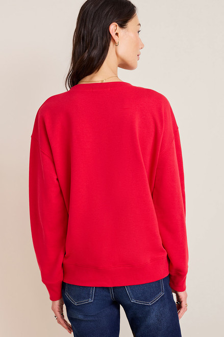 Bow Graphic Sweatshirt