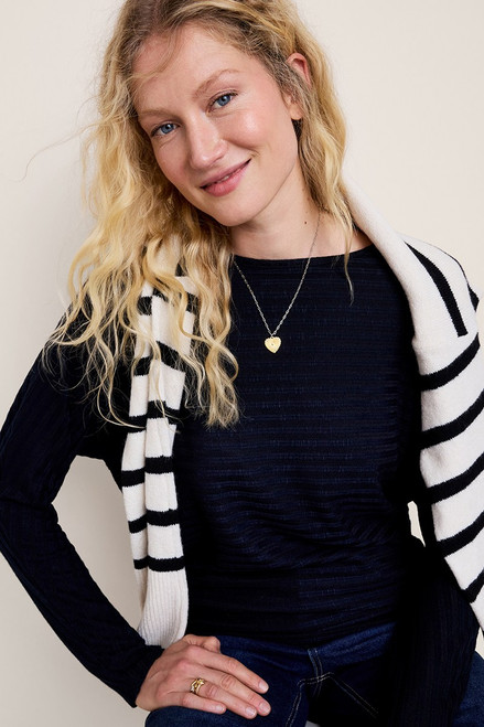 Marie Rib Knit Dolman Top