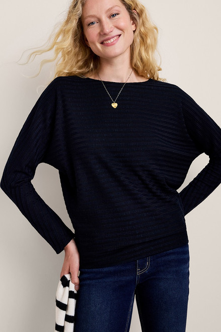 Marie Rib Knit Dolman Top
