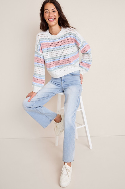 Carol Striped Pullover Sweater