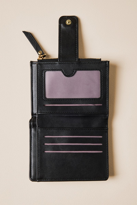 Amy Faux Leather Quilted Card Case