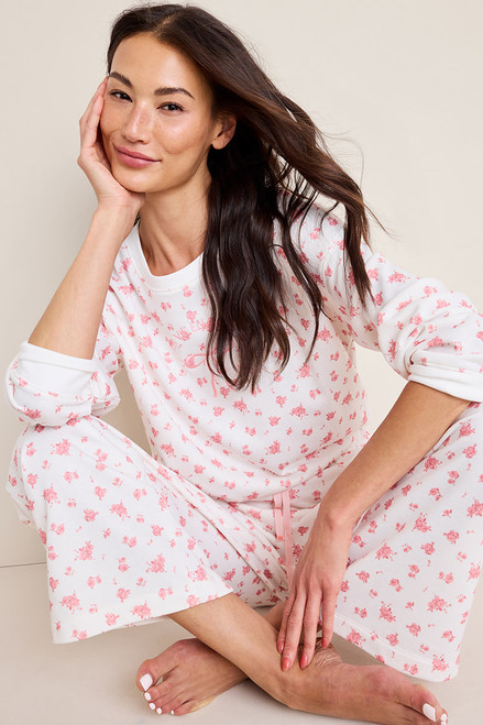 Mina Floral Lounge Sweatshirt