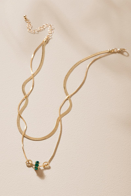 Gina Layered Snake Chain Necklace