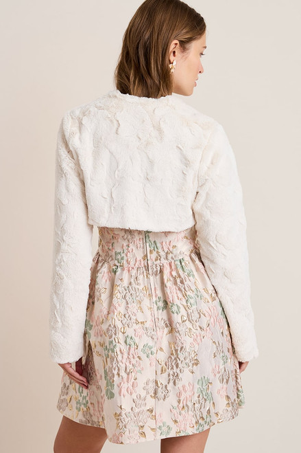 Carol Faux Fur Shrug