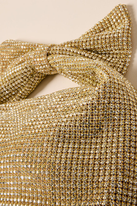 Wendy Crystal Bow Evening Clutch