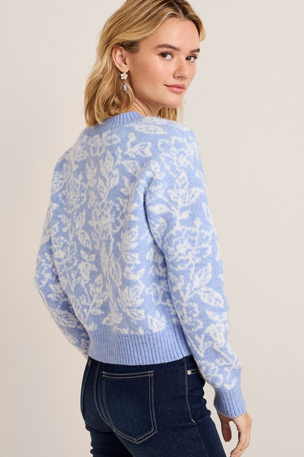 Carol Floral Intarsia Sweater