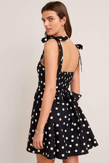 Lynn Polka Dot Mini Dress