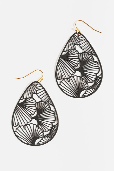Rae Filigree Teardrop Earrings