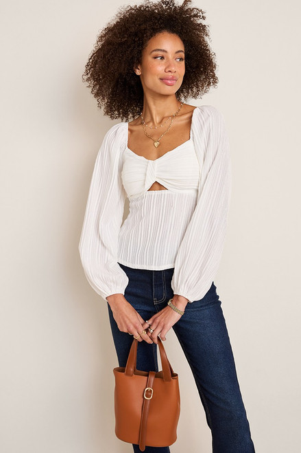 Diane Mini Bucket Satchel Bag